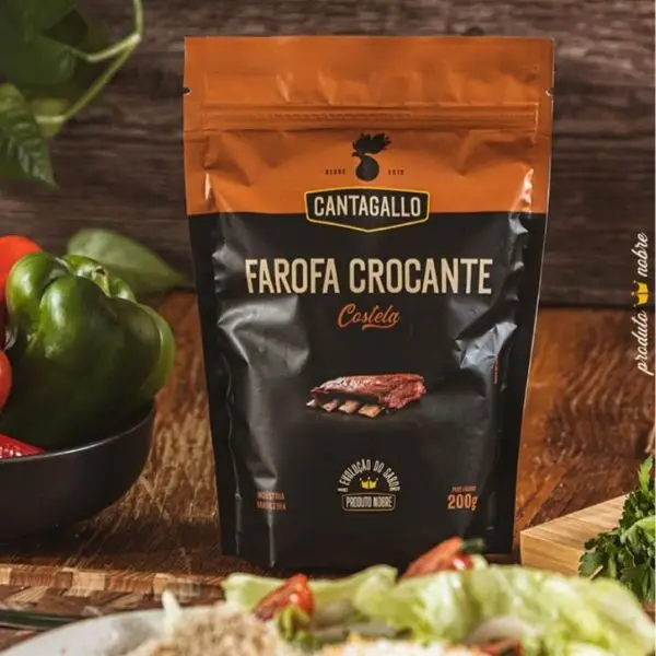 Farofa Crocante de Costela