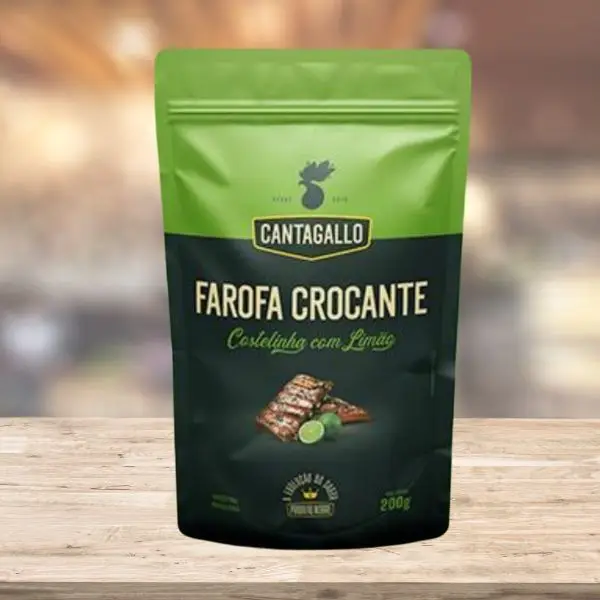 Farofa Crocante de Costelinha com Limão